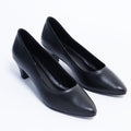 Everyday Elegance Pumps - Matte Black